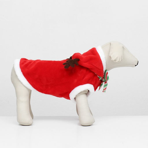 Костюм Новогодний с рожками, размер 2XL (ДС 45, ОГ 55 см) - Simaland фото 2