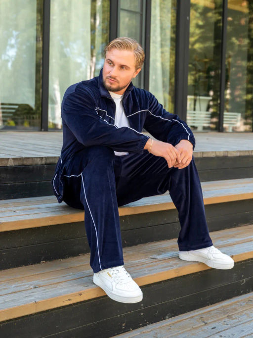 Костюм мужской Олимп Темно-синий - Modamica фото 2