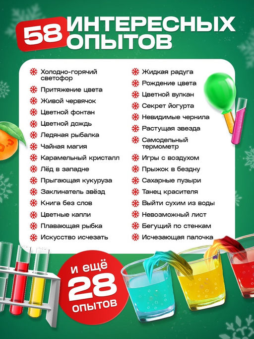 Набор для опытов Новогодние чудеса - Эврики фото 11