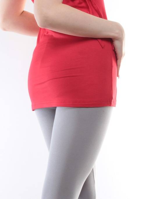 1211 RAD/GRAY Спортивный костюм для фитнеса женский (90% вискоза, 10% лайкра)