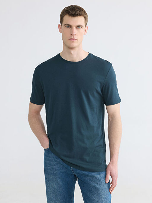 Bisiklet Yaka Erkek Soft Touch Ti??rt