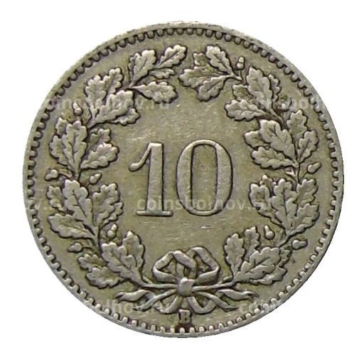 10 раппенов 1913 года Швейцария