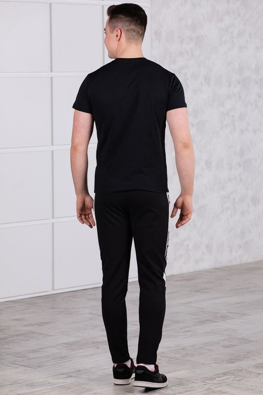 Брюки спортивные 
 3.MM154B-чёрный
