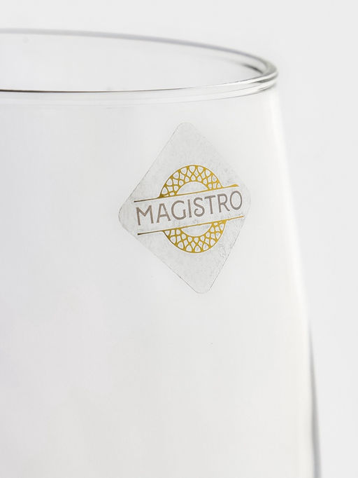 Бокал Magistro «Forma. Часы», 450 мл, 8×17.5 см, стекло, прозрачный
