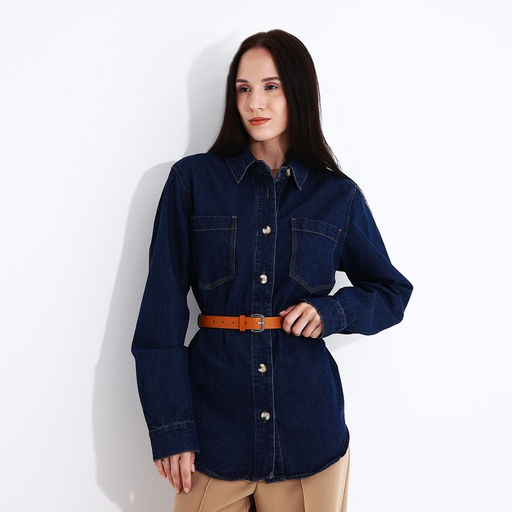 Ремень женский, ширина 2,5 см, винт, пряжка металл, цвет рыжий - Simaland фото 3