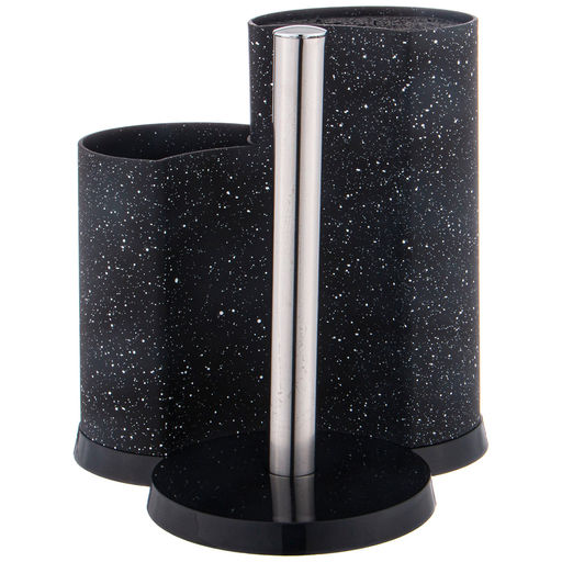 ПОДСТАВКА ДЛЯ НОЖЕЙ AGNESS УНИВЕРСАЛЬНАЯ C ДЕРЖАТЕЛЕМ ДЛЯ ПОЛОТЕНЕЦ, ВЫСОТА: 25*22*16СМ  фото 4