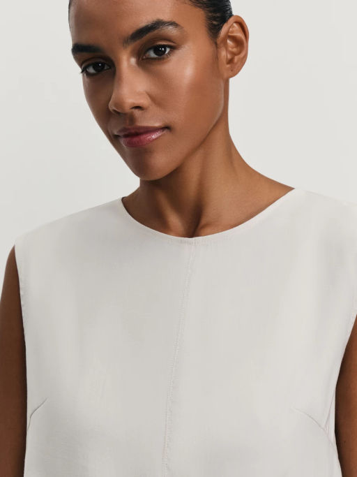 Топ из вискозы прямого кроя / Zarina  фото 6