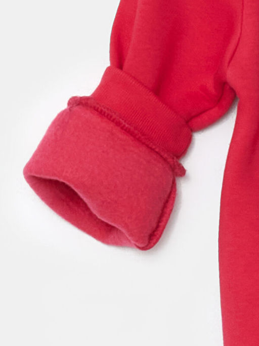 Bisiklet Yaka Bask?l? K?z Bebek Sweatshirt - Waikiki фото 3