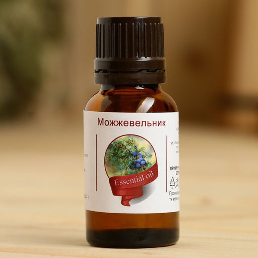 Эфирное масло Можжевельник, флакон-капельница, аннотация, 15 мл, дезинфицирующее - Simaland фото 2