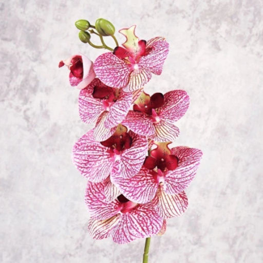 Цветок искусственный Орхидея 7 цветков / WS-27 /уп 40/400/ - Галеонтрейд фото 7