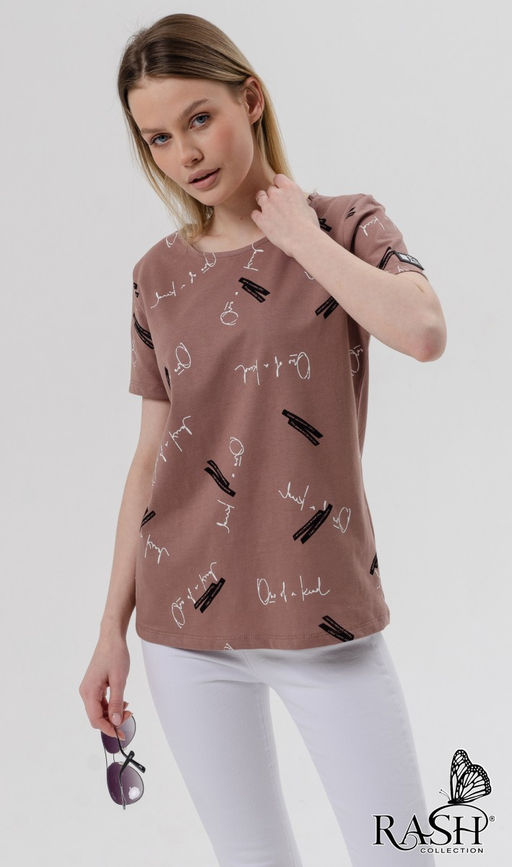 Футболка "Омния" карамель Цвет:как на фото