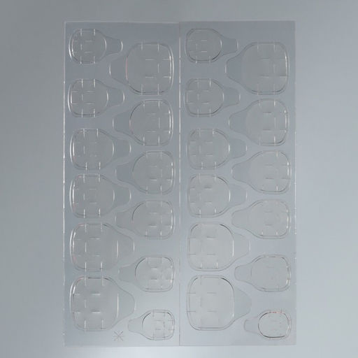 Накладные ногти Бордо, 24 шт., клеевые пластины, форма миндаль, матовые, бордовые - Beauty fox фото 6