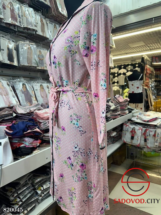 Женский халат домашний