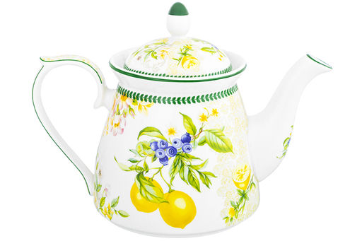 Чайник1 л 23*13*17 см Лимоны, NEW BONE CHINA - Elan gallery фото 13