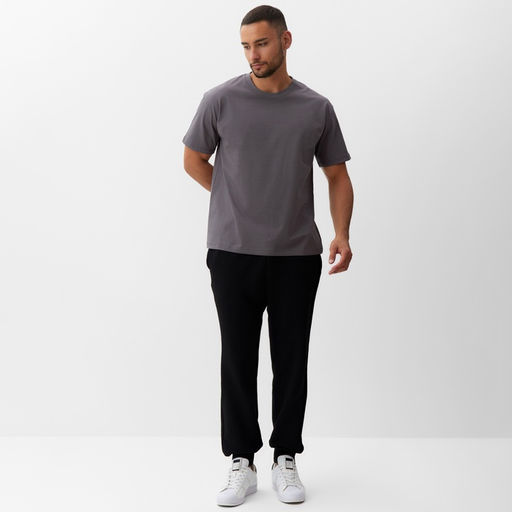 Футболка мужская MINAKU, серая, размер 42-44