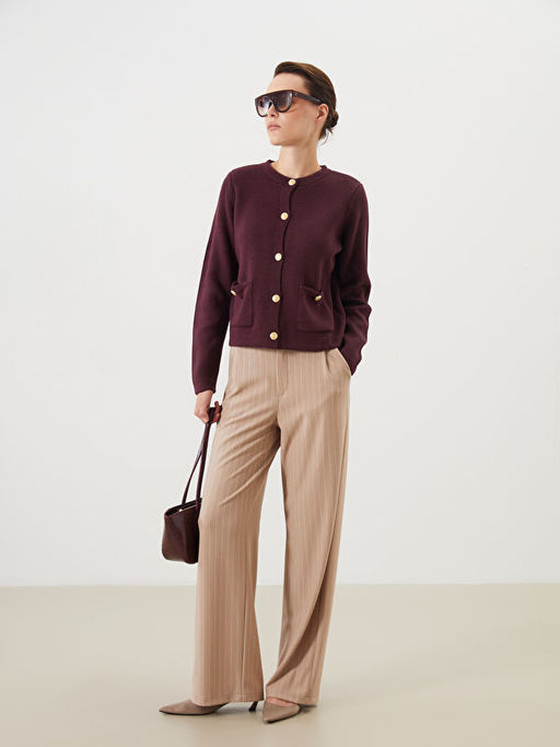 Bisiklet Yaka Kad?n Triko H?rka