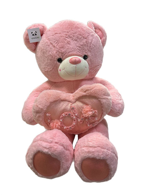 Мишка с сердцем и длинными лапками, 100см (Белоруссия)