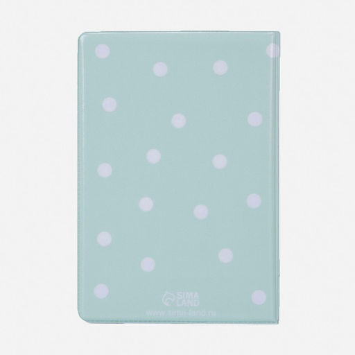 Цена за 10 шт. Обложка для паспорта, цвет мятный - Simaland фото 2