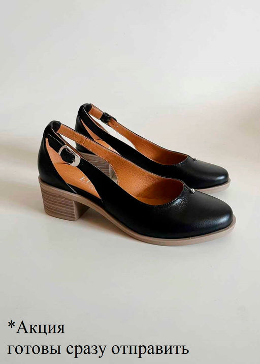 Туфли EDART 4022.22280 be. черный (в наличии) - Ed'art фото 2