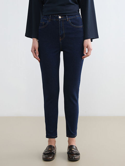 Mom Fit Kad?n Jean Pantolon