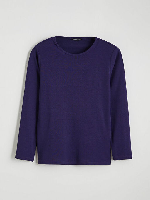 Bisiklet Yaka Kad?n Ti??rt