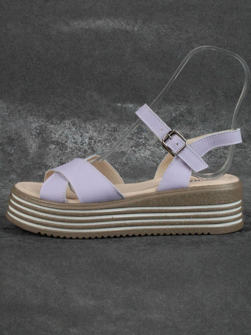 08-FED21-6P LILAC Босоножки женские (натуральная кожа) - No name фото 7