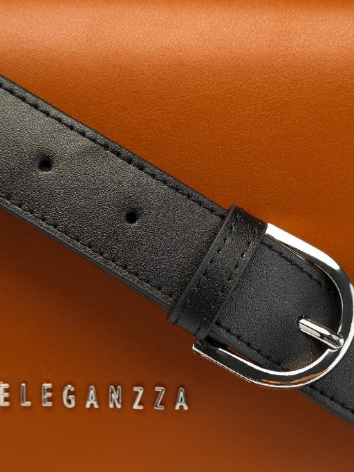 Сумка ELEGANZZA Z164-0503 grey/terracotta/black  фото 5