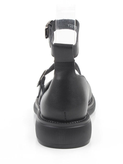 06-YD31-3E BLACK Туфли женские (натуральная кожа)