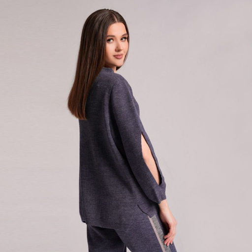 WW-018 джемпер женский джинс - Mozart фото 3