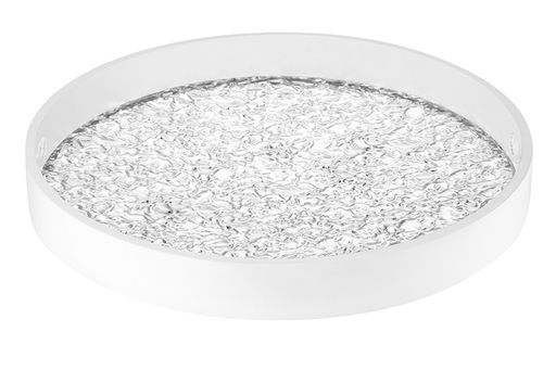 Поднос 33,5*33,5*4 см, круглый, белый - Elan gallery фото 4