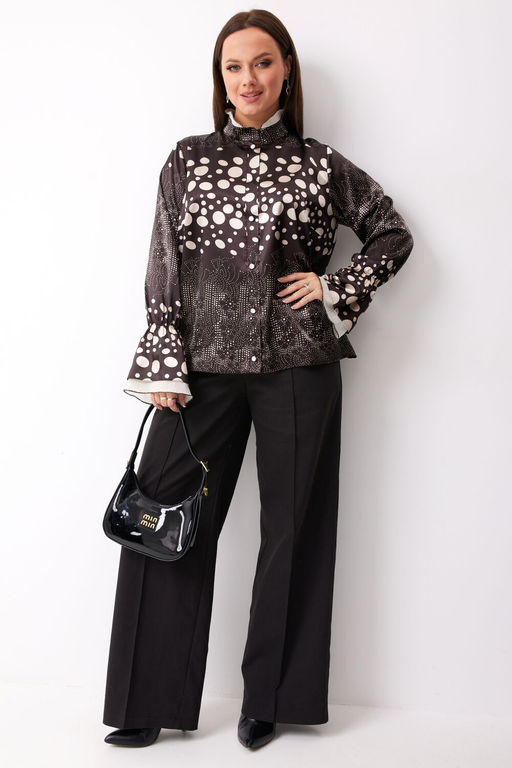 Блуза BegiModa 4145 шоколад