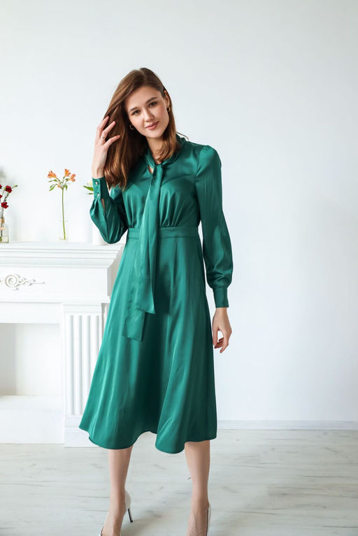 Платье AURA 3082-170-Р изумруд
