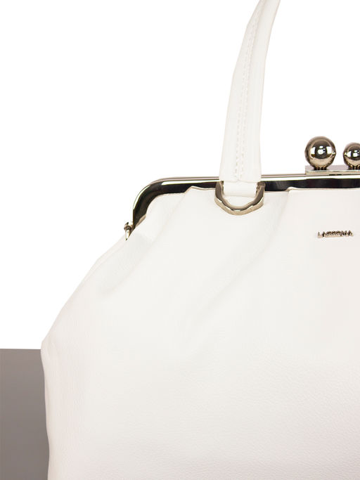 LACCOMA сумка Аурора-Л815-белый эко кожа хлопок  фото 3