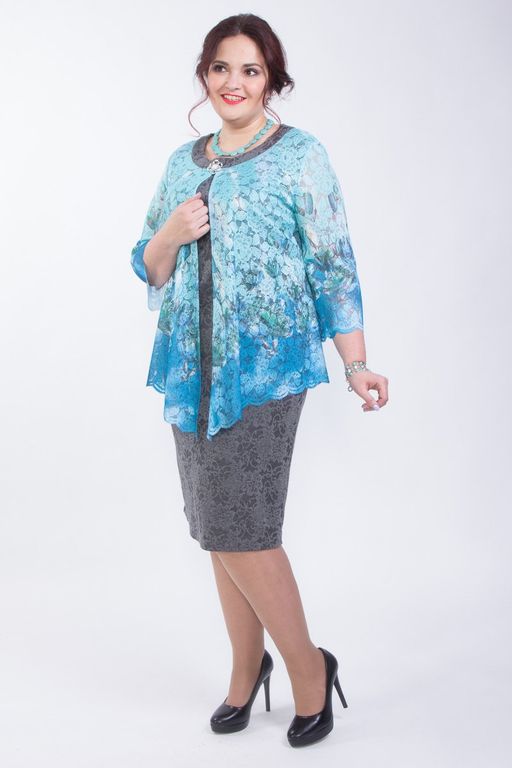 Платье П4-3695/3 - Wisell фото 5