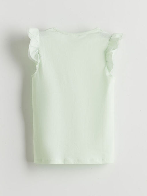 Bisiklet Yaka K?z ?ocuk ?ortlu Pijama Tak?m?