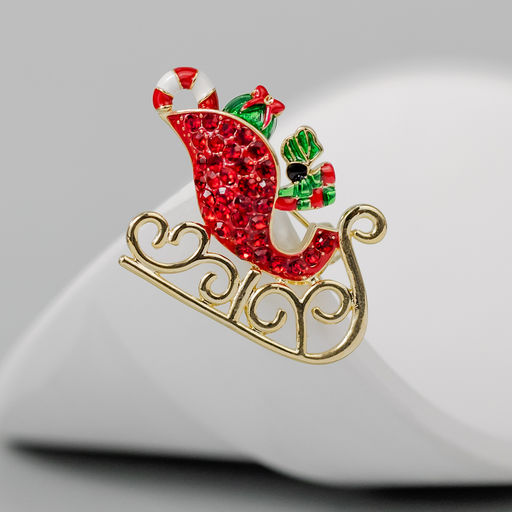 Брошь Арт. 3V-3410-Y - MyGemma фото 3