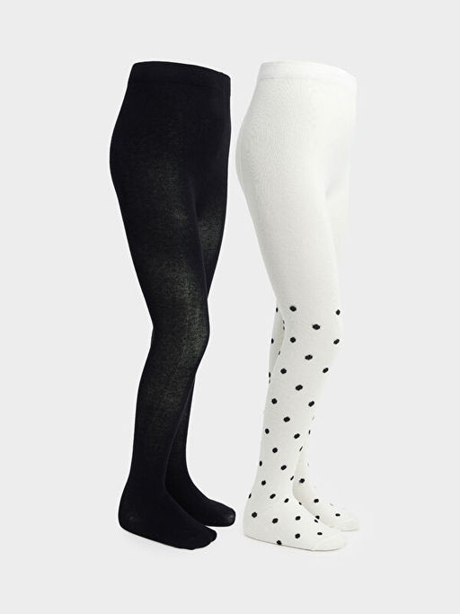 K?z ?ocuk K?lotlu ?orap 2li