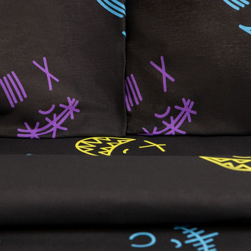 Постельное белье Этель евро Horror (вид 1) 200*217 см,220*240 см,70*70 см -2 шт,бязь  фото 9