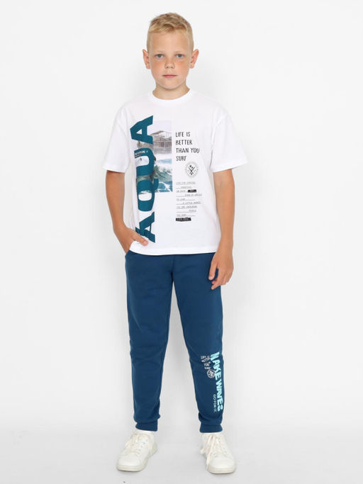 CRB wear/CSJB 70511-41-422 Брюки для мальчика,темно-синий/Ex.Cherubino  фото 3