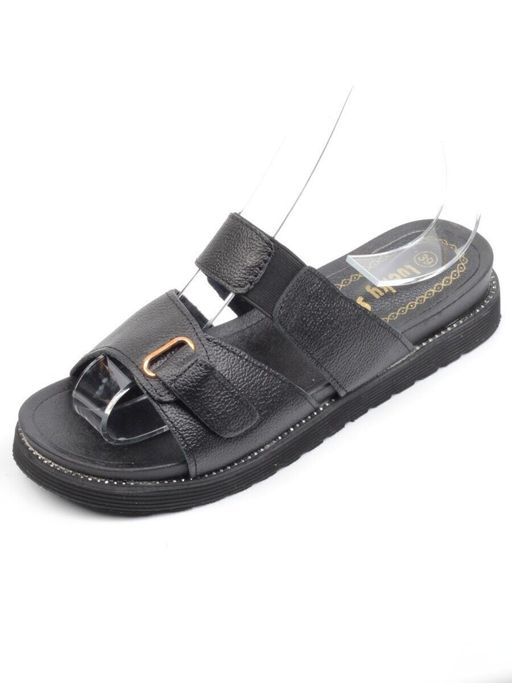 08-K25 BLACK Сандалии женские (натуральная кожа) - Фабричный китай фото 4