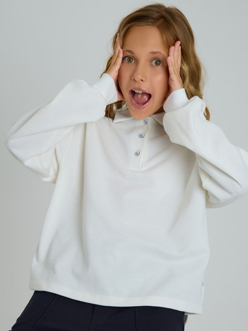 Свитшот хлопок пике - Nota bene фото 22