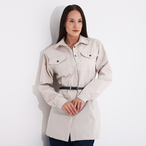 Ремень женский, ширина 1.4 см, винт, пряжка металл, цвет тёмно-серый - Simaland фото 3