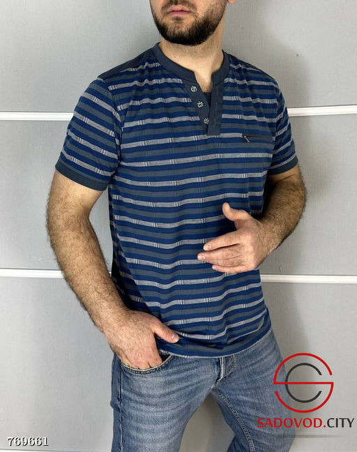 Футболка мужская в полоску