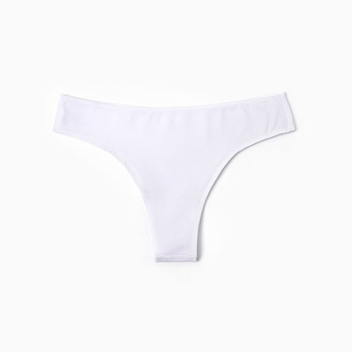 Трусы женские бразильяна MiNiMi, белые, размер 50 (XL)