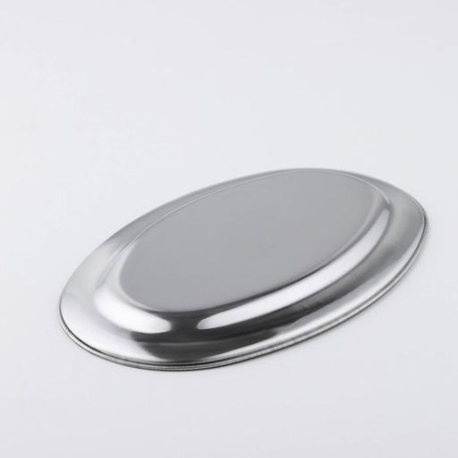 Поднос, 25×16×1.5 см, нержавеющая сталь, серебристый