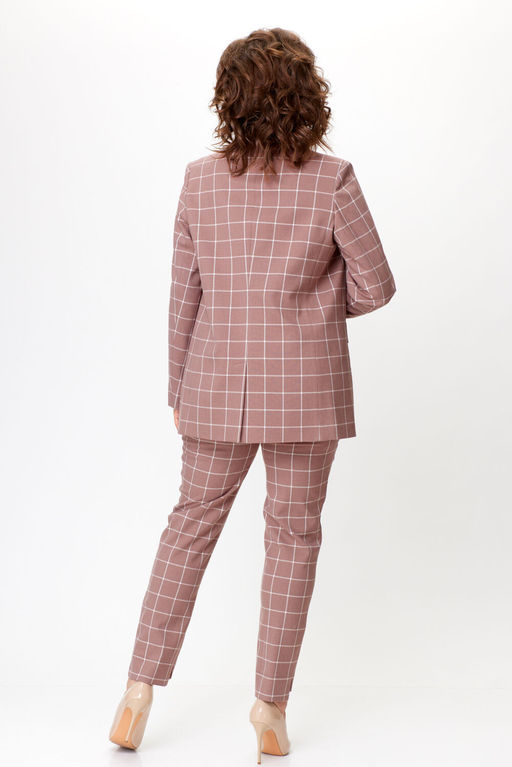 Костюм Bonna Image 928 бежевый клетка фото 2