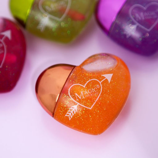 Цена за 24 шт. Блеск для губ «Сердечко», микс цветов и ароматов