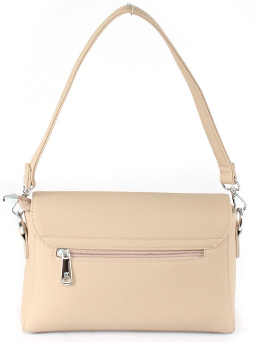 Сумка женская искусственная кожа YDR-2660, 1отд+карм/перег, плечевой ремень, бежевый SALE 259700 - Adelia фото 7