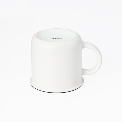 Кружка Доляна Новый год. Снеговик, 380 мл, фарфор, белая