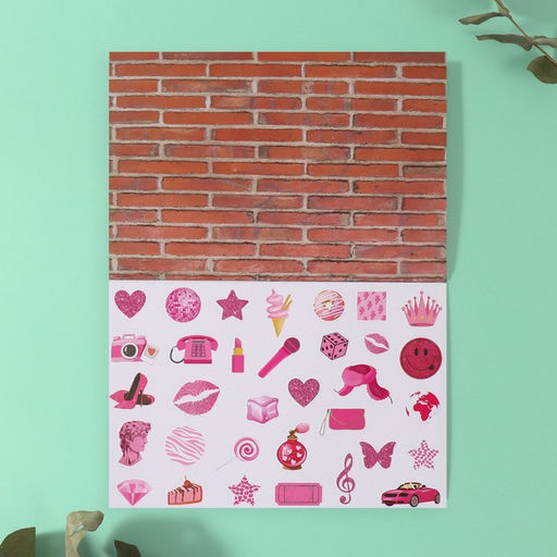 Наклейки в книжке «Опасно!», 3 фона, 20.7×14.2 см